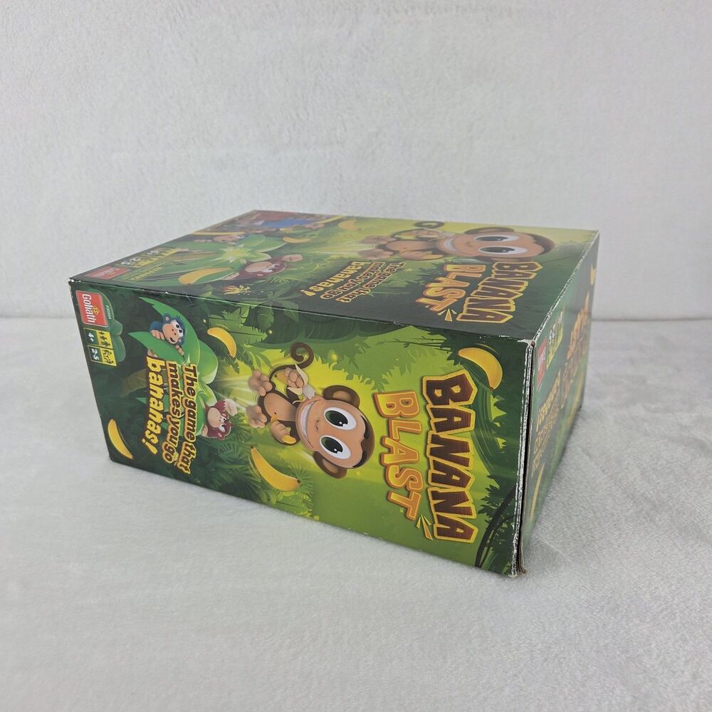 Banana Blast Game Goliath 2019 Pull Bananas & Make Monkey Jump Family Game - Picture 13 of 14